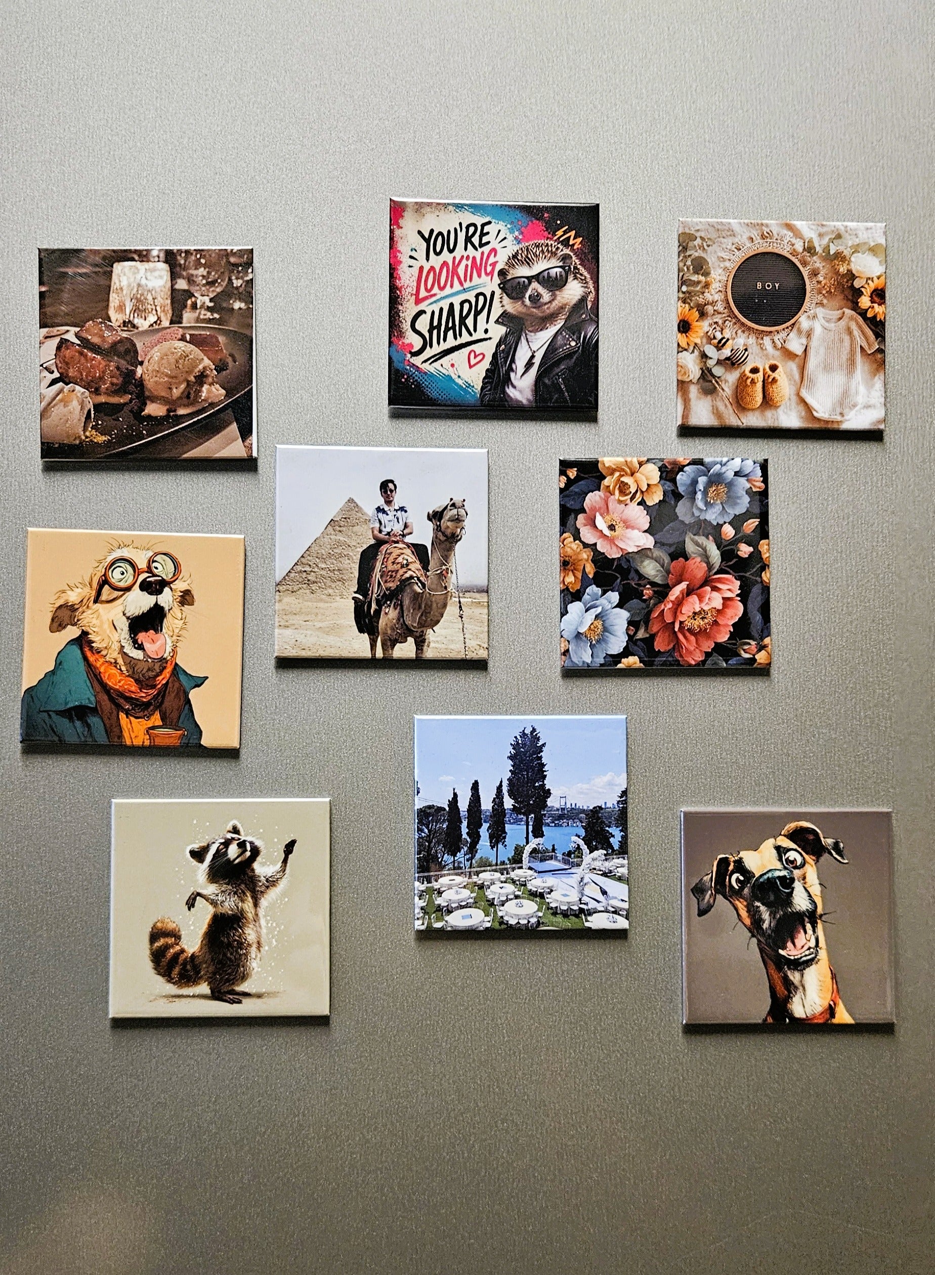 ORIGINAL PHOTO MAGNETS(2.5" x 2.5")