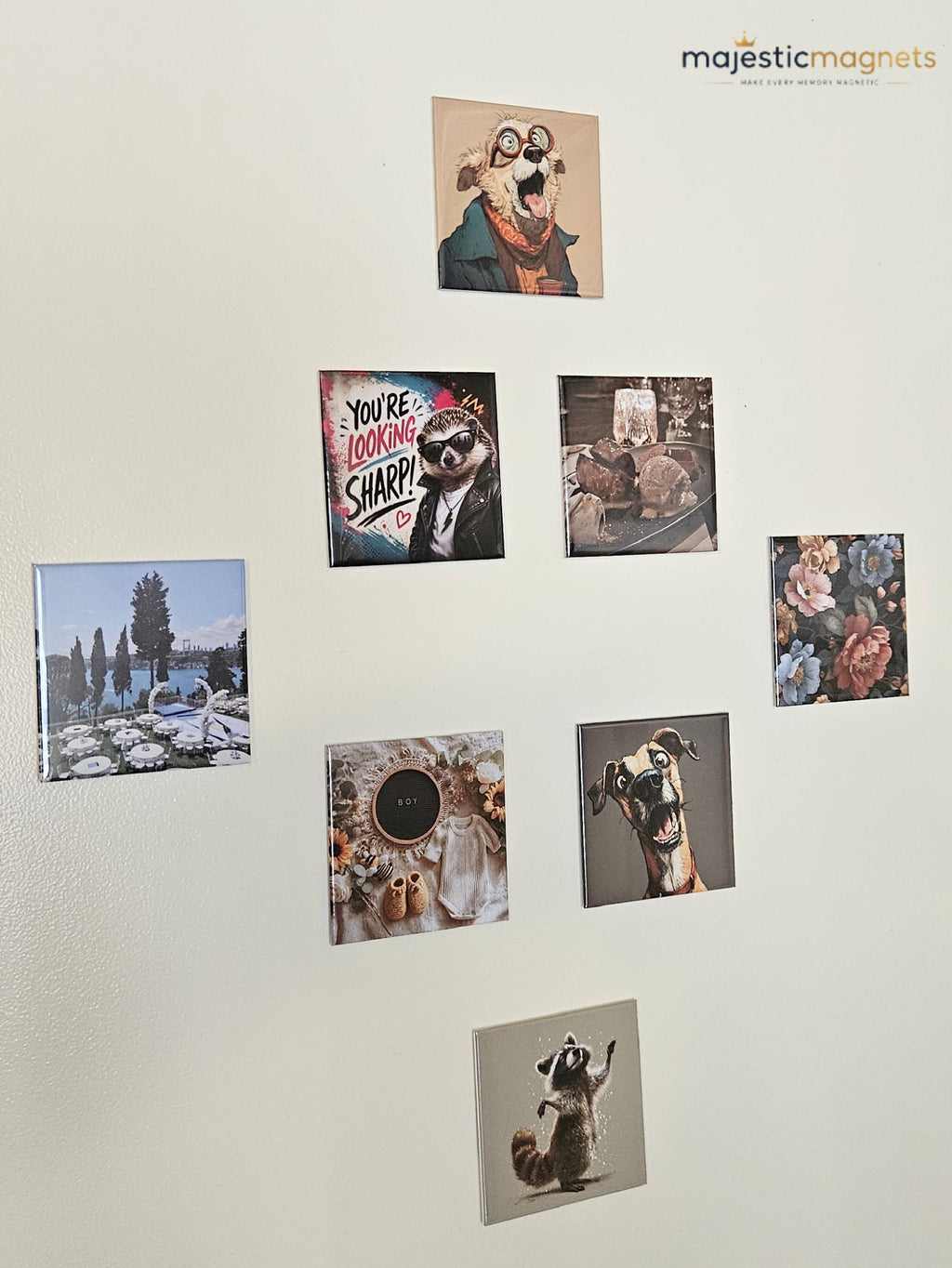 ORIGINAL PHOTO MAGNETS(2.5" x 2.5")